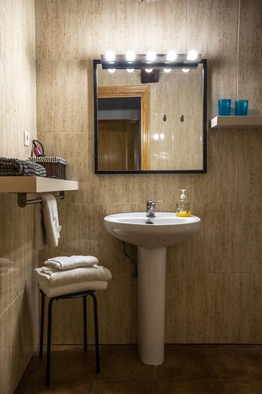 Un baño de Casa Rural Andutza