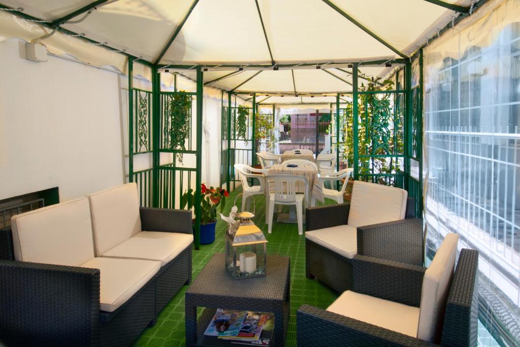 Posezení v ubytování Hotel caesar
