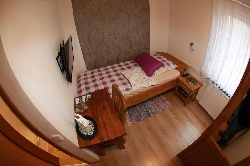 Postel nebo postele na pokoji v ubytování Berleburger Hof