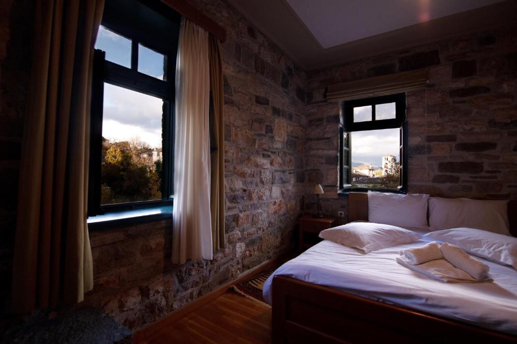 Postel nebo postele na pokoji v ubytování Gaia Guesthouse