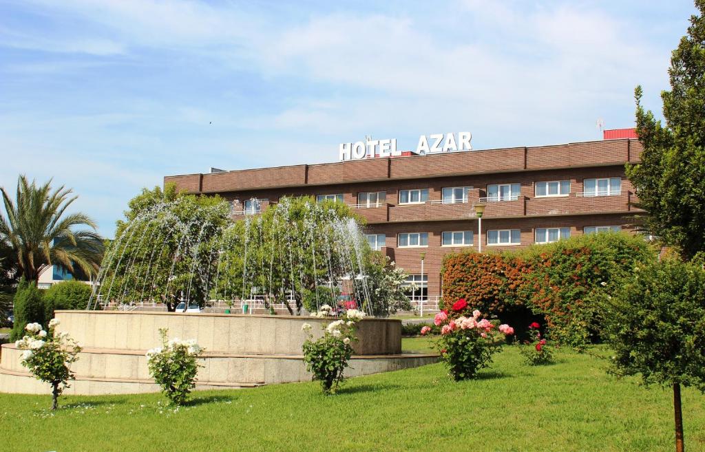 Zahrada ubytování Hotel Azar