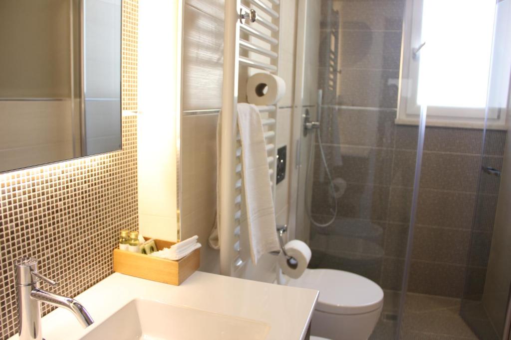 Koupelna v ubytování Residenza del Maestro