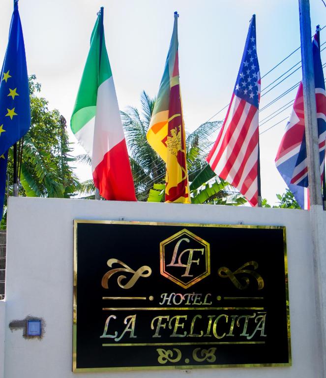 Certifikát, hodnocení, plakát nebo jiný dokument vystavený v ubytování Hotel La Felicita