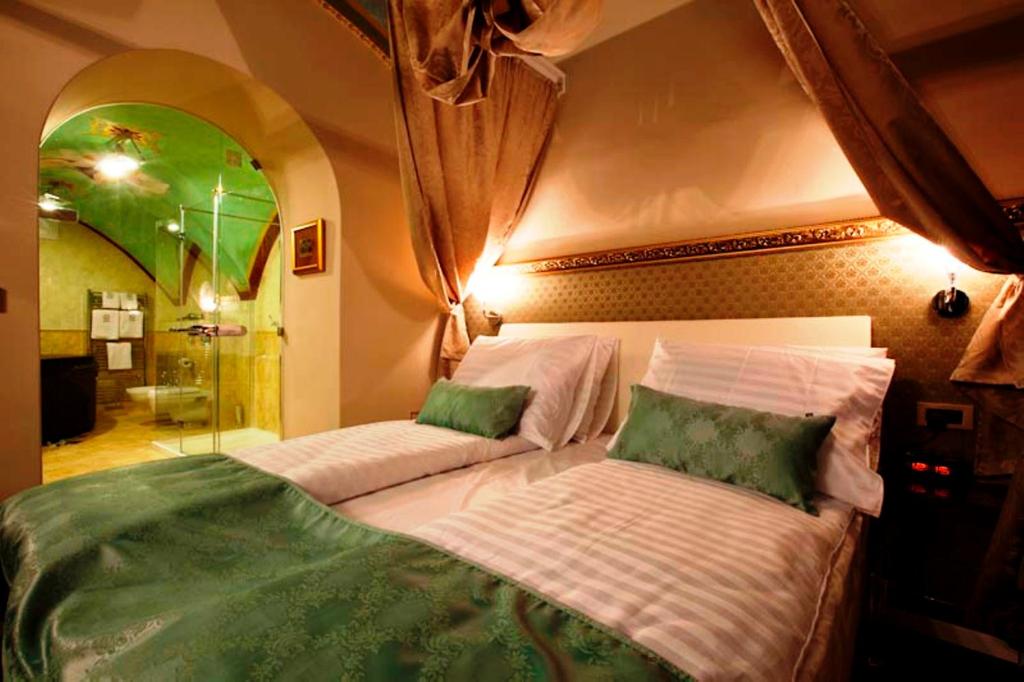 Voodi või voodid majutusasutuse Hotel Actum toas