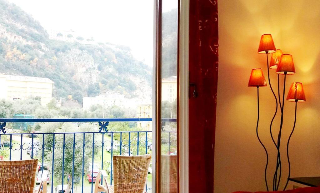 Nespecifikovaný výhled na hory nebo výhled na hory při pohledu z bed and breakfast