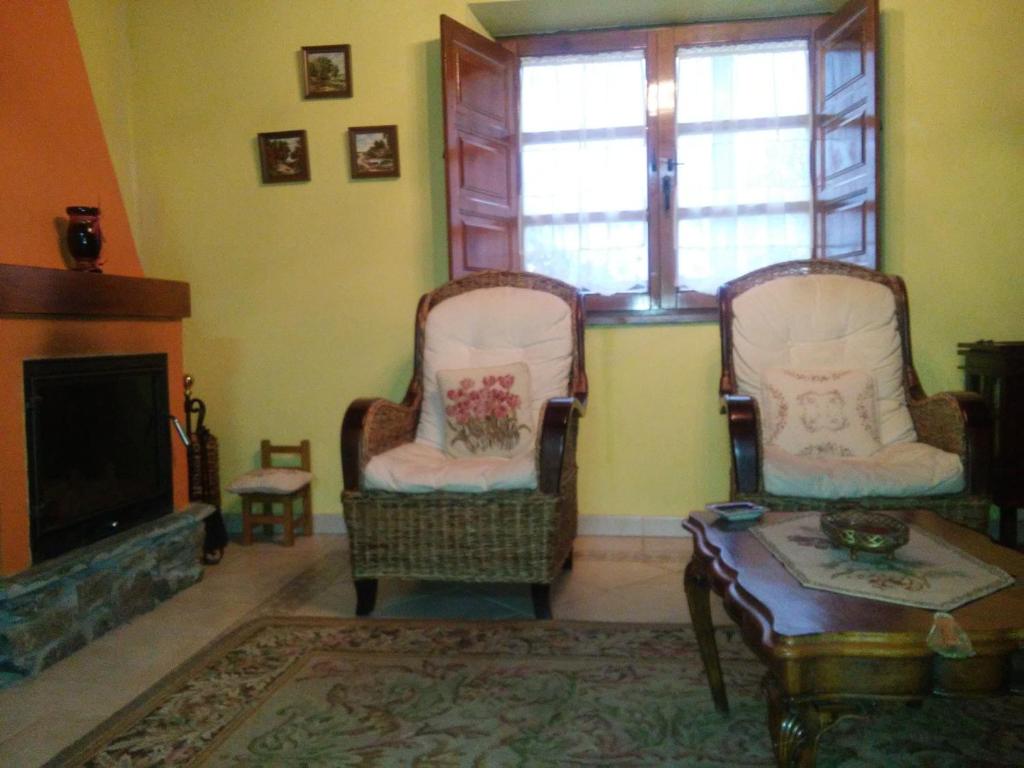 Posezení v ubytování Casa Colason