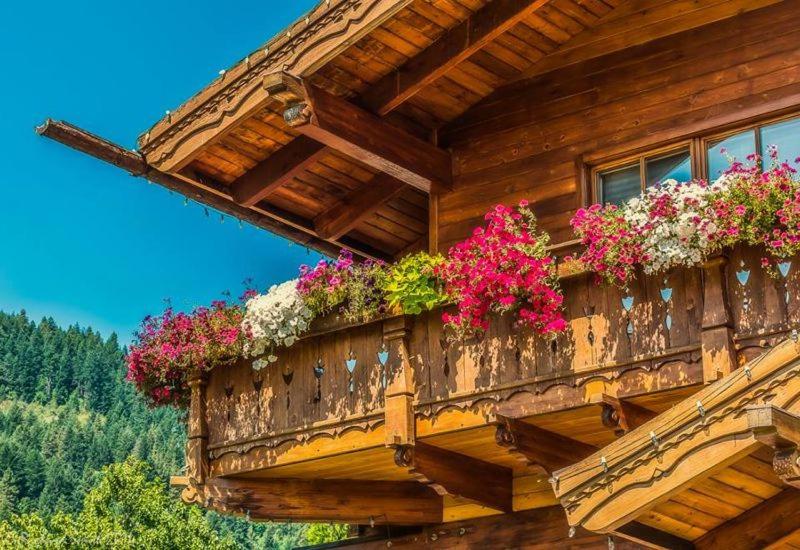 Balkón nebo terasa v ubytování Abendblume