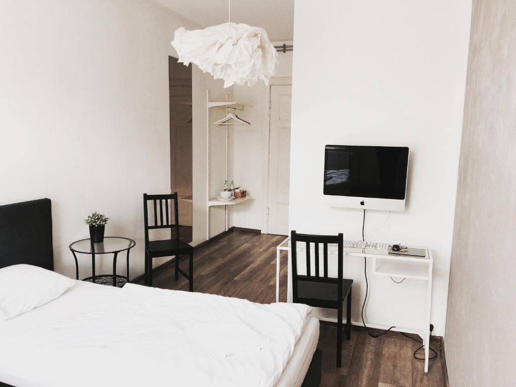 Posteľ alebo postele v izbe v ubytovaní Hostel Octopus Gdańsk