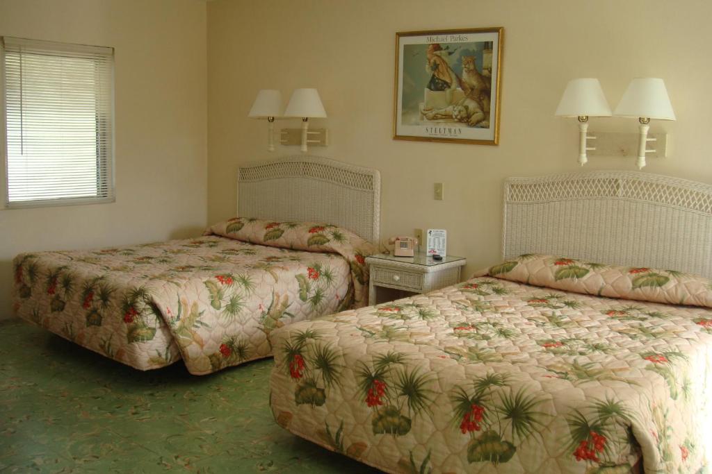 Postel nebo postele na pokoji v ubytování El Patio Motel