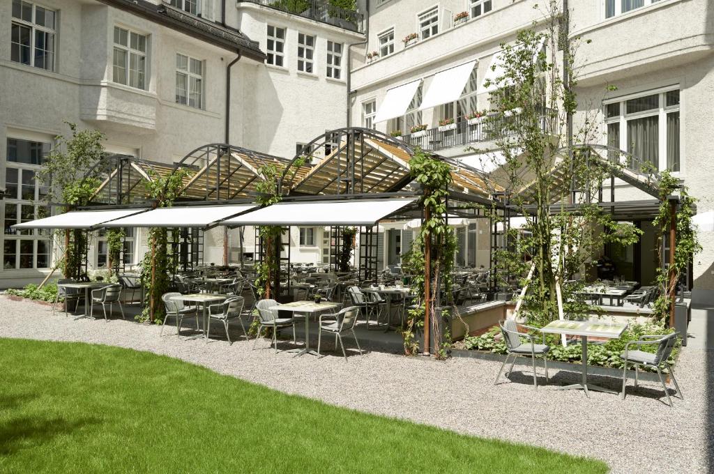 Zahrada ubytování Hotel Glockenhof Zürich