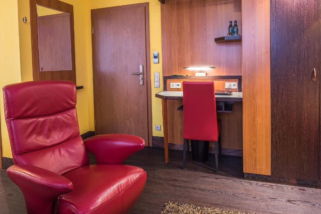 Posezení v ubytování Hotel Sperling mit E-Ladestation