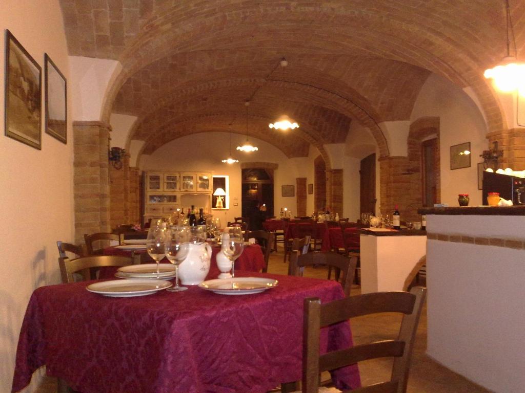 Restaurace v ubytování Agriturismo Le Vigne di Pace