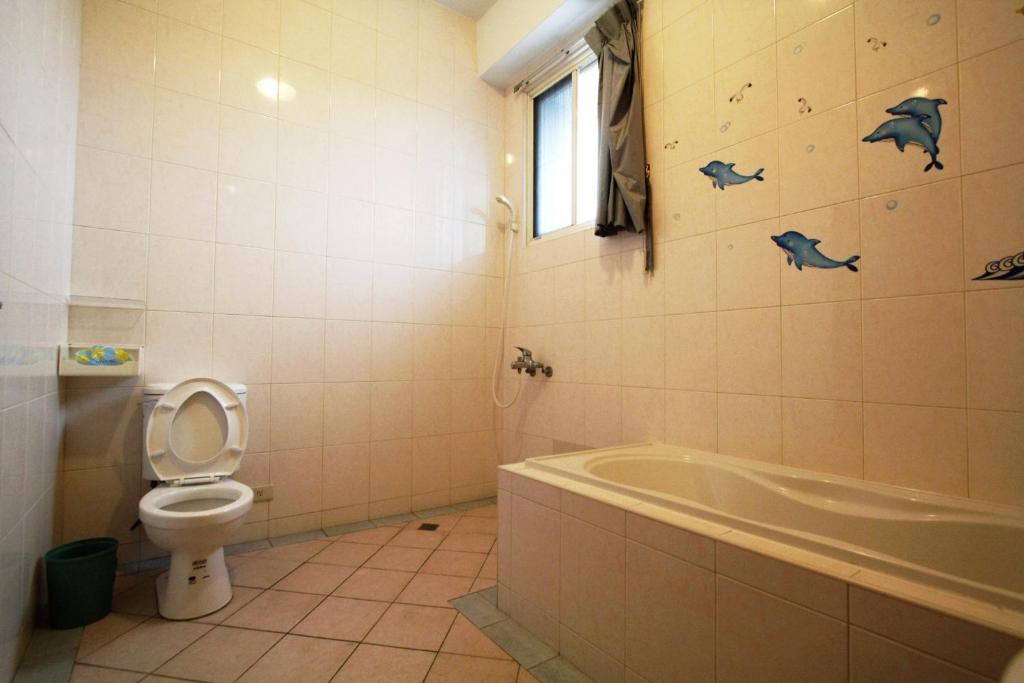 Koupelna v ubytování 驫風民宿 Equuleus Homestay