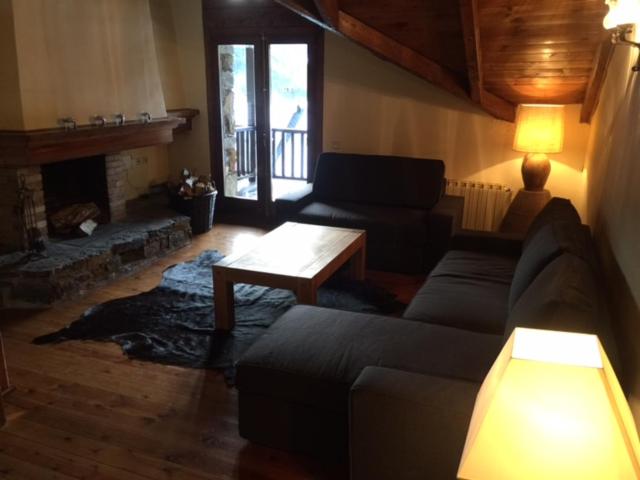 Posezení v ubytování Ski Andorra Tarter Chalet Lodge