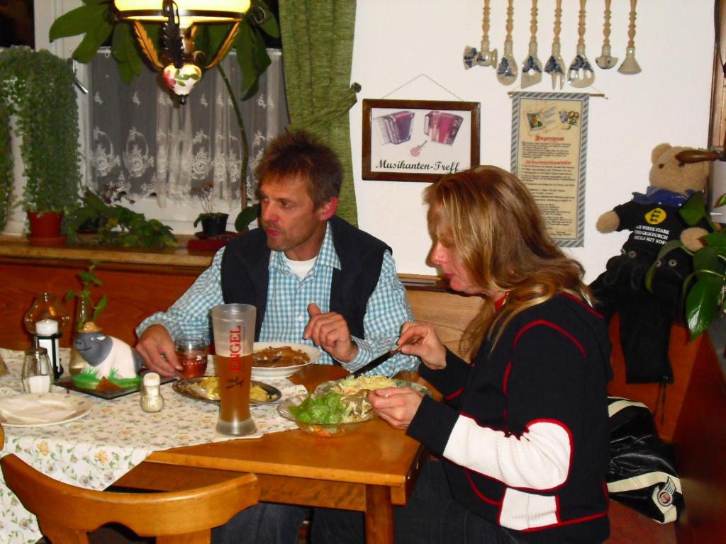 Hosté ubytování Hotel-Pension- Vesperstube Waldblick