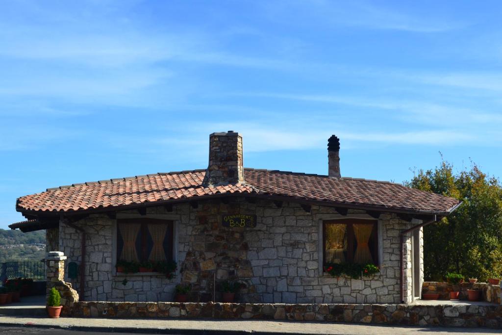 Budova, kde se bed and breakfast nachází