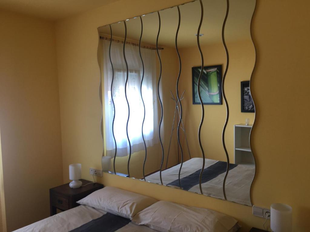 Postel nebo postele na pokoji v ubytování Apartament Antic Plankton - Calella Palafrugell - Free Parking, Beach, Wifi, Perfect holidays