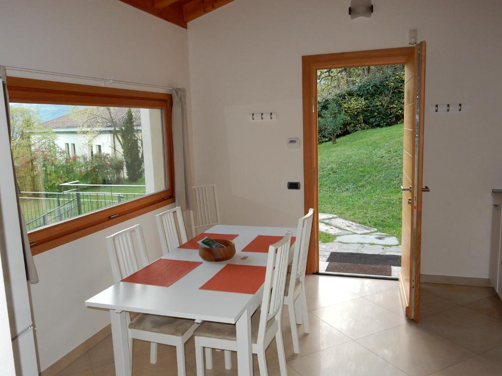 A garden outside Villa Primula