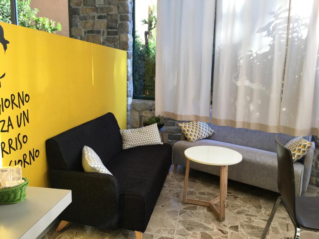 Posezení v ubytování Hotel Stazione