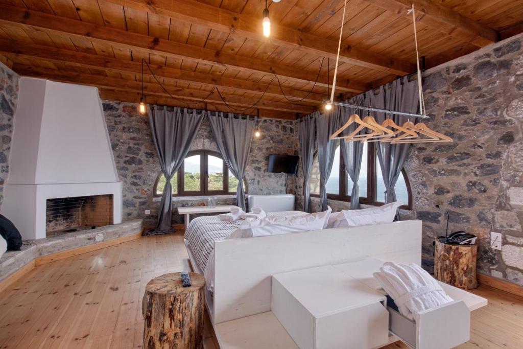 Posezení v ubytování Aegila Boutique Hotel