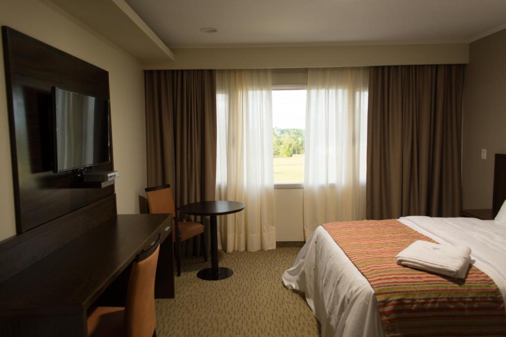 TV a/nebo společenská místnost v ubytování Mayim Hotel Termal & Spa