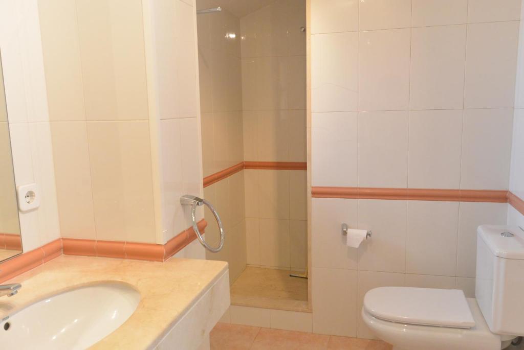 Koupelna v ubytování Apart Port Pals Duplex