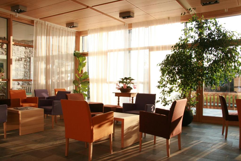 Posezení v ubytování Hotel Heubad