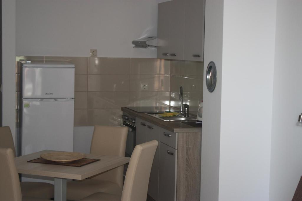 Kuchyňa alebo kuchynka v ubytovaní Apartments Bota