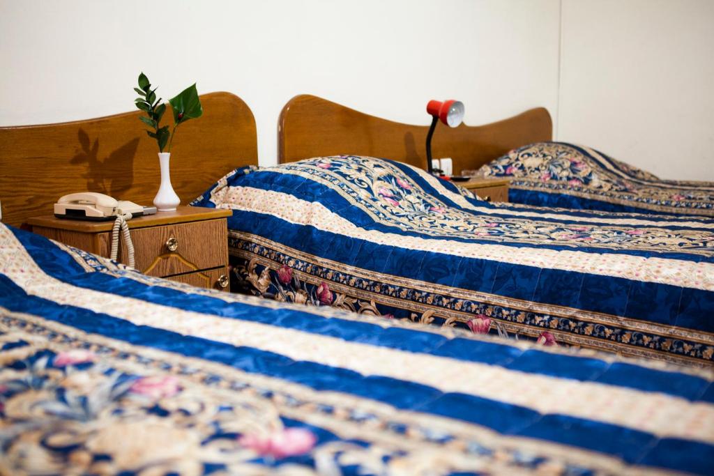 Postel nebo postele na pokoji v ubytování Victoria Hotel