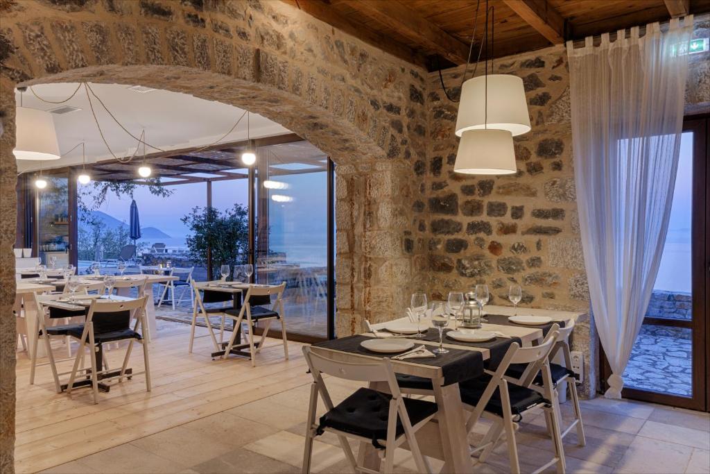 Restaurace v ubytování Aegila Boutique Hotel