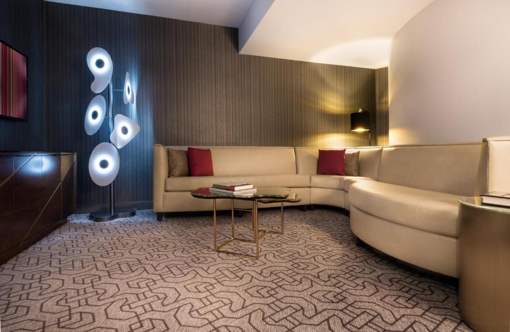 Posezení v ubytování Planet Hollywood Resort & Casino