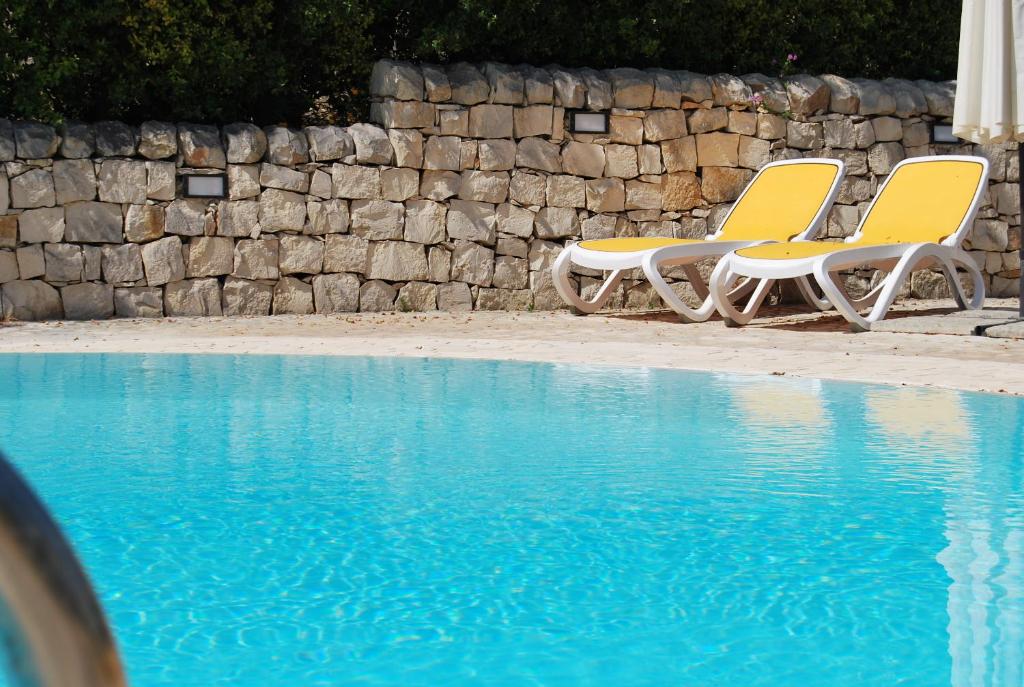 Basen w obiekcie Relais Torre Marabino lub w pobliżu