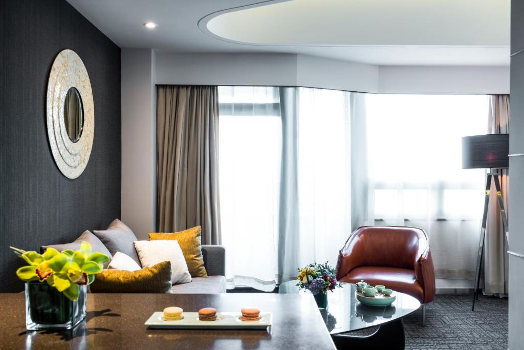 Posezení v ubytování Grand Mercure Shanghai Hongqiao