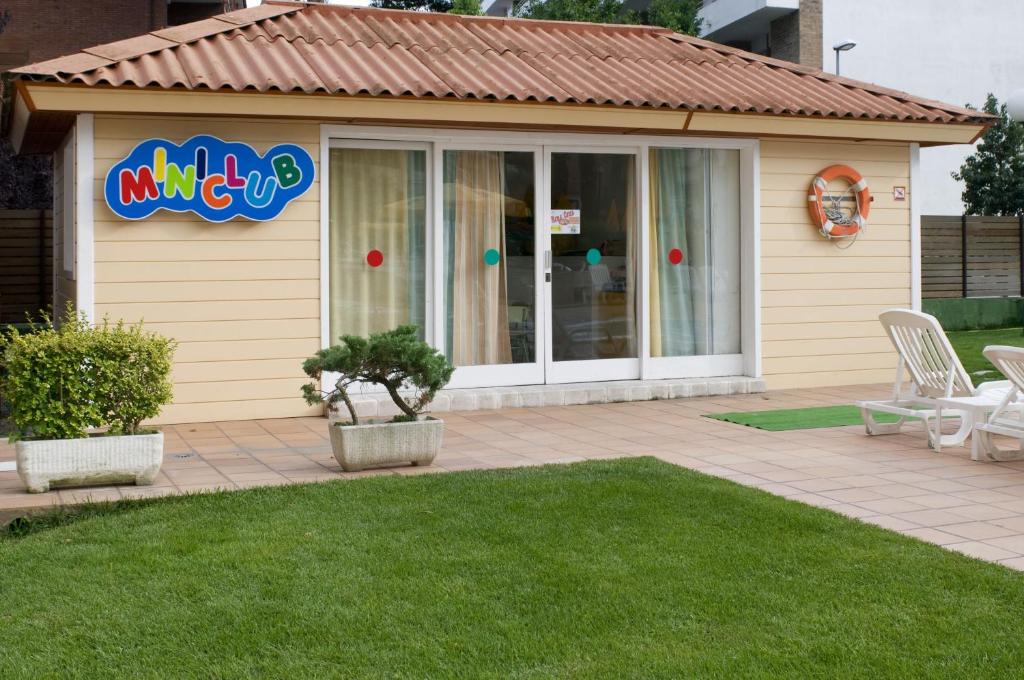 Vonkajšia záhrada v ubytovaní GHT Oasis Park & Spa