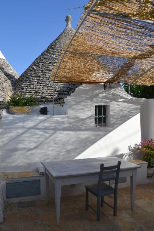 Patio nebo venkovní prostory v ubytování Trullo Piccola Contrada