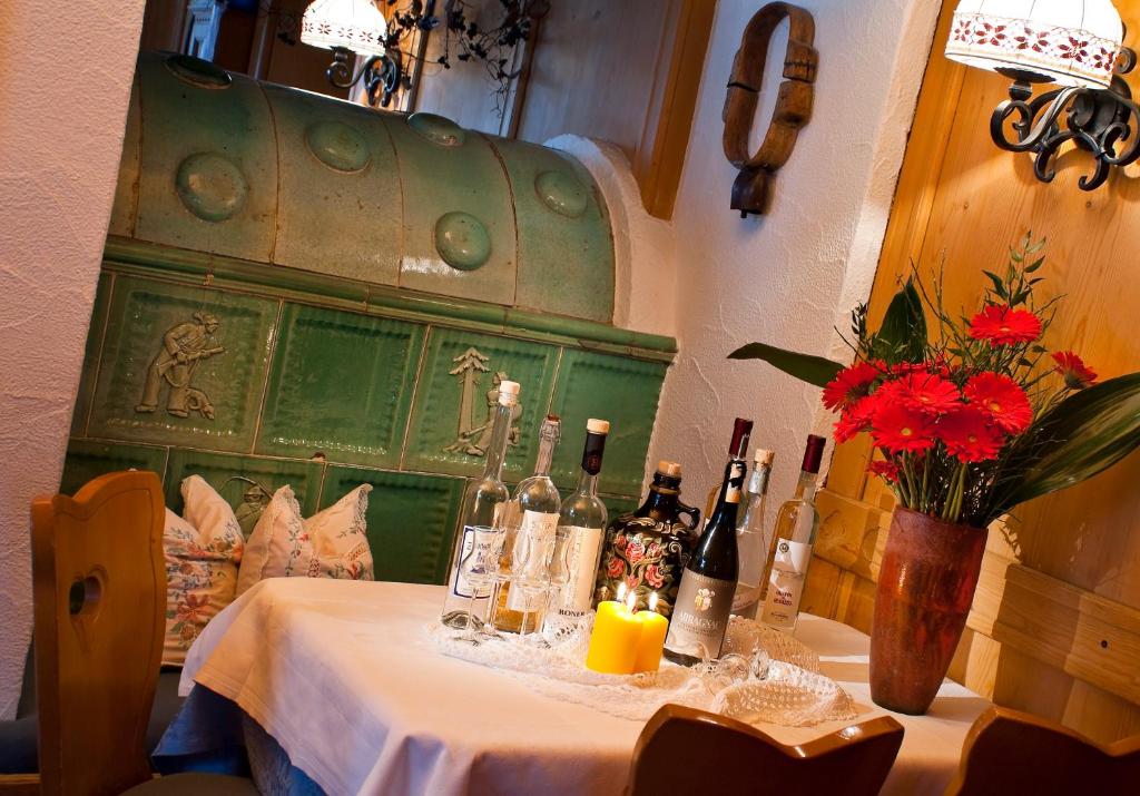Nápoje v ubytovaní Geniesserhotel Messnerwirt Olang