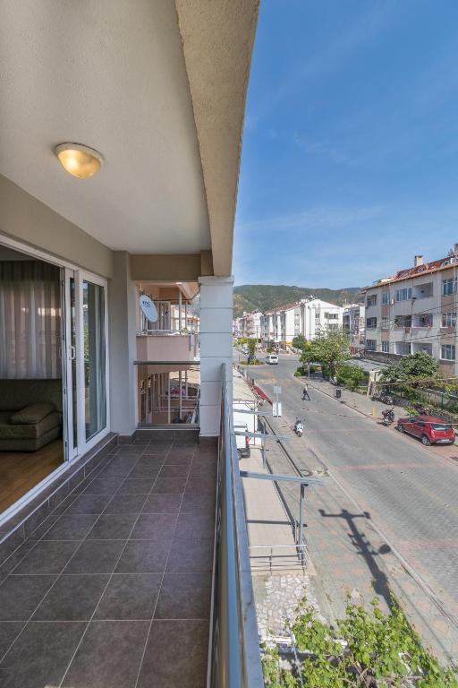 Balkón nebo terasa v ubytování Hotel Dost