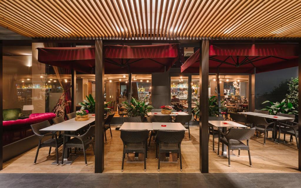 Restaurace v ubytování Windsor Hotel Milano