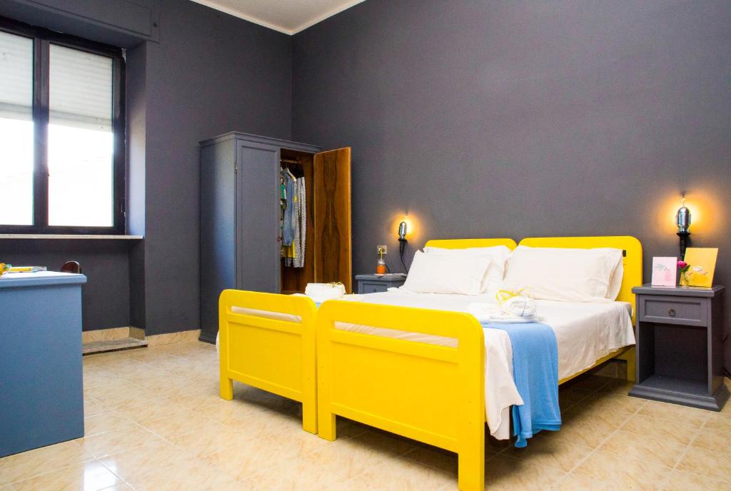 Postel nebo postele na pokoji v ubytování Lako Hostel