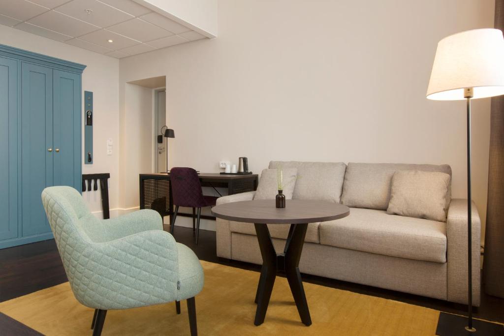 Posezení v ubytování Elite Hotel Mimer