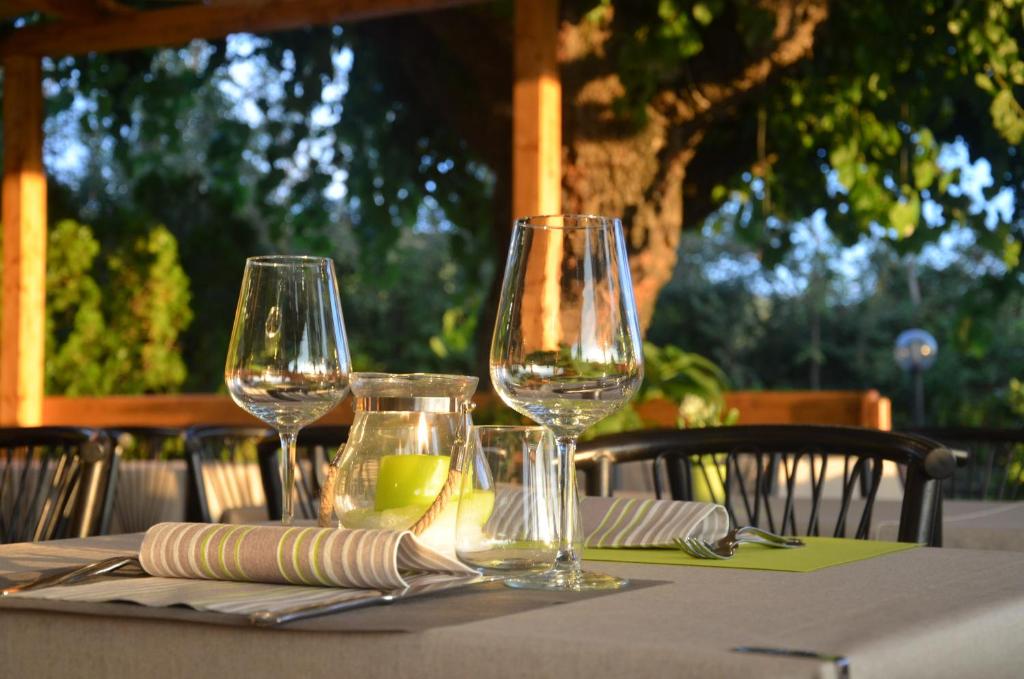 Nápoje v ubytování Viole Country Hotel