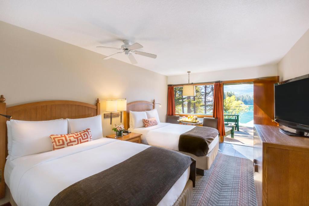 Fairmont Jasper Park Lodge - Chambre Double De Luxe Avec Deux Lits Doubles