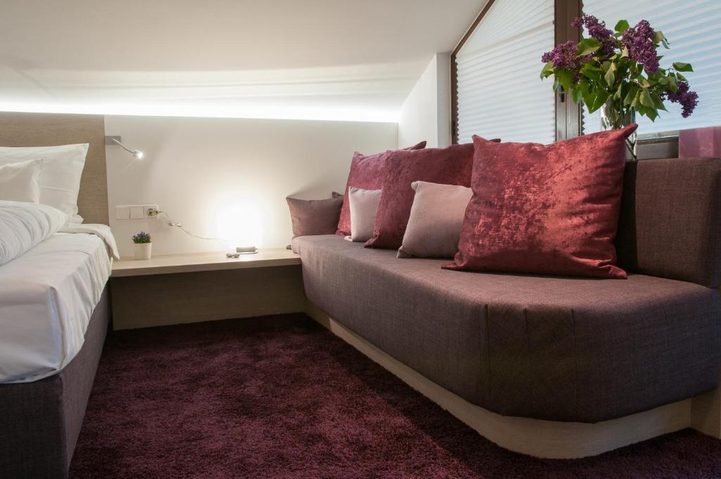 Posezení v ubytování Boutique-Hotel im Weingarten