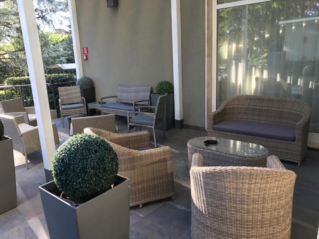 Posezení v ubytování Bis Hotel Varese