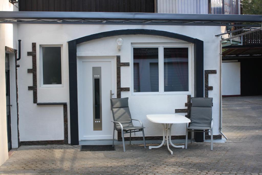 Patio nebo venkovní prostory v ubytování Ferienwohnung Ziemons