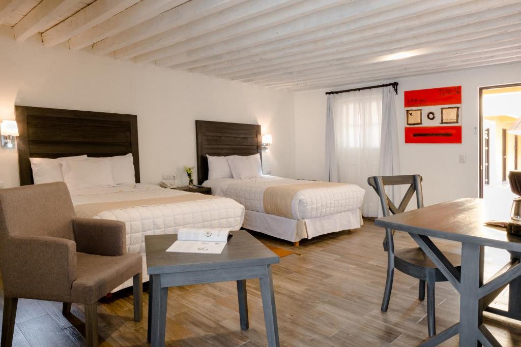 Posezení v ubytování Hotel La Morada