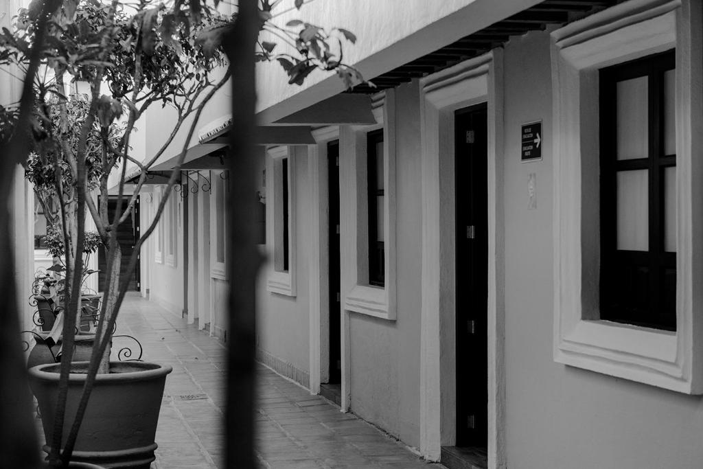 Budova, kde se hotel nachází