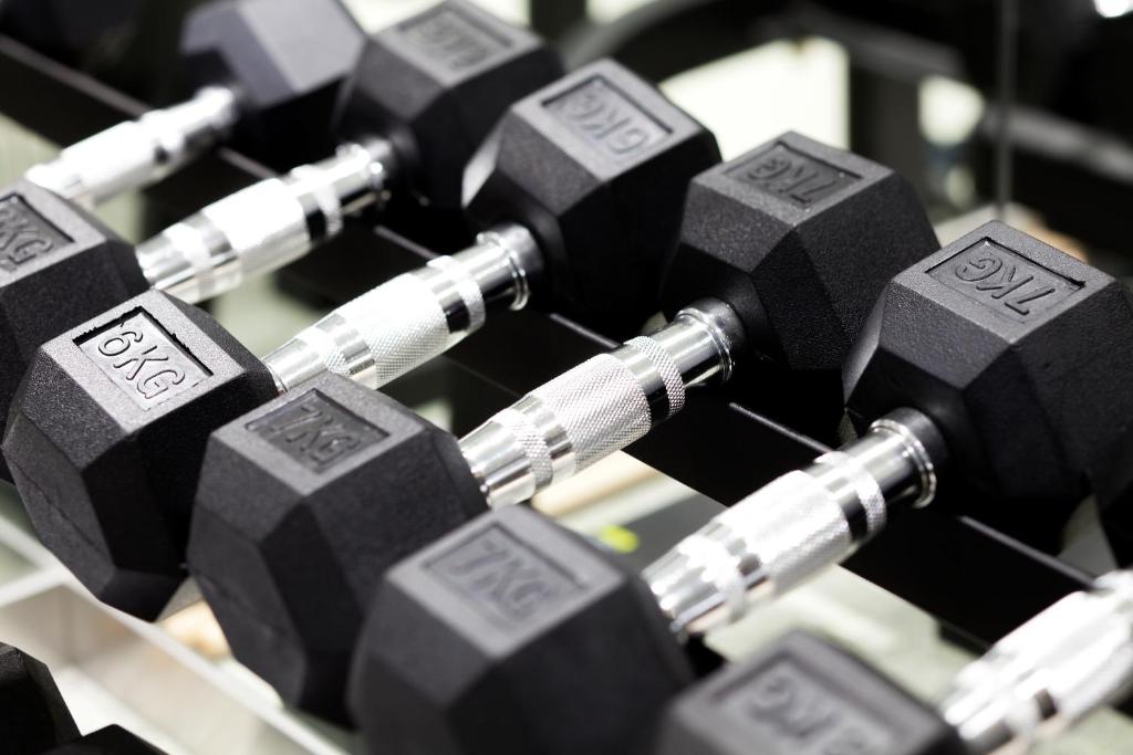 Fitness centrum a/nebo fitness zařízení v ubytování G2 Hotel Myeongdong