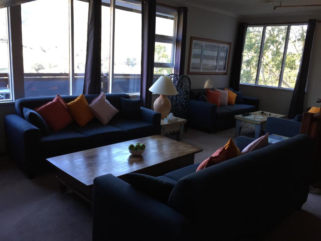 Posezení v ubytování Winterhaus Lodge Thredbo Village