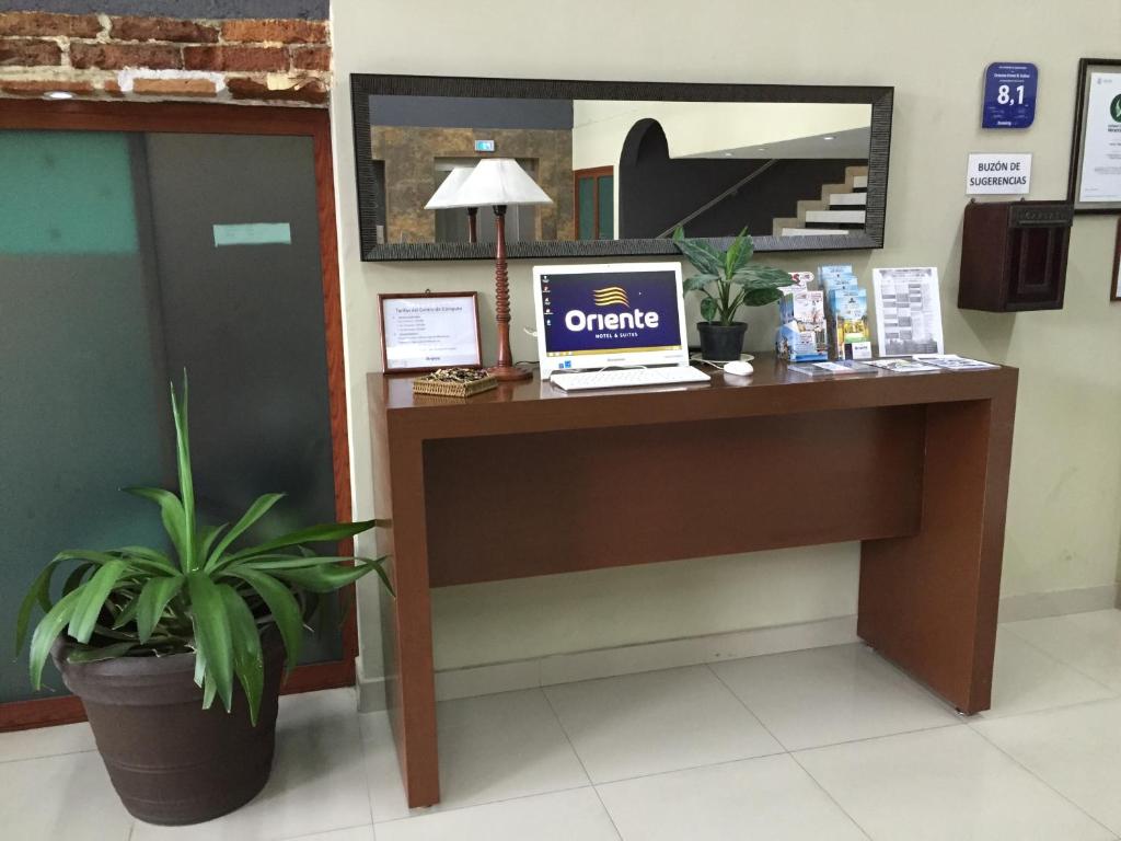 Vstupní hala nebo recepce v ubytování Hotel Oriente